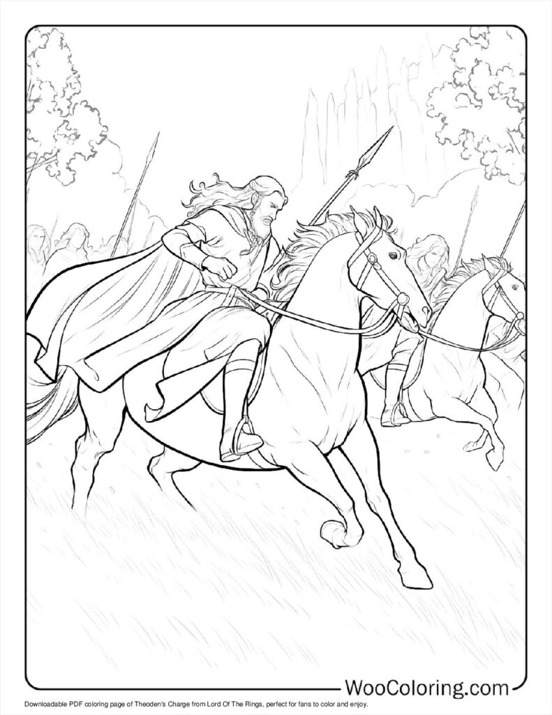 100  Lord Of The Rings coloring pages  Free PDF To Print  - 88