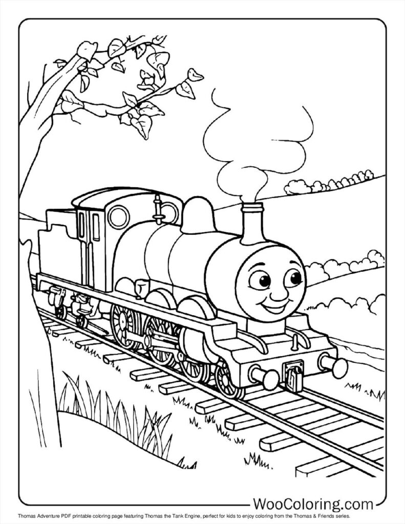 100  Thomas   Friends coloring pages  Free PDF To Print  - 67