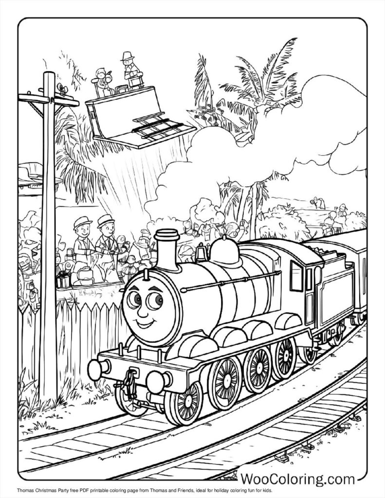 100  Thomas   Friends coloring pages  Free PDF To Print  - 60
