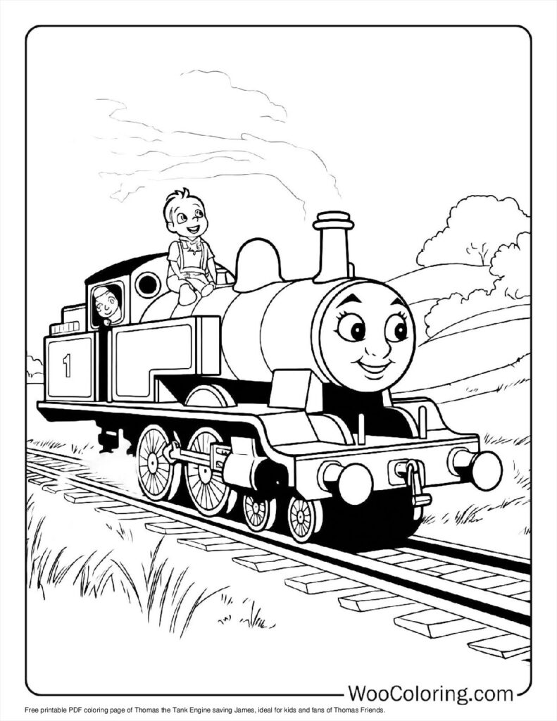 100  Thomas   Friends coloring pages  Free PDF To Print  - 61