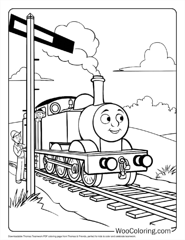 100  Thomas   Friends coloring pages  Free PDF To Print  - 47