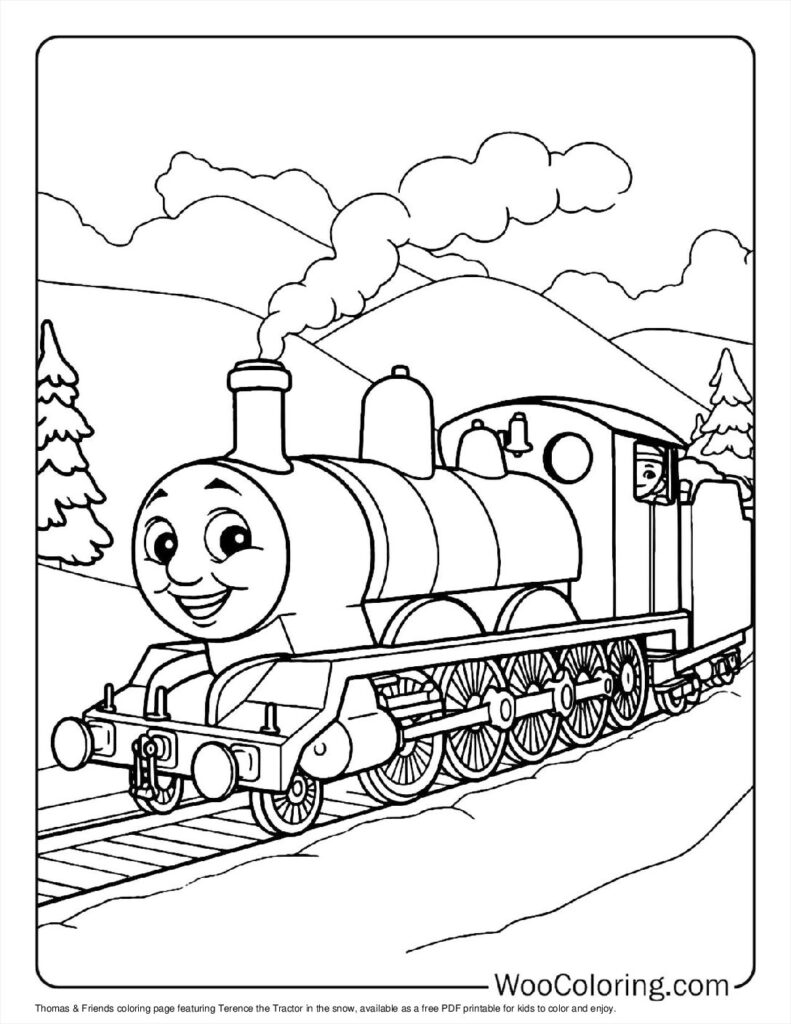 100  Thomas   Friends coloring pages  Free PDF To Print  - 78