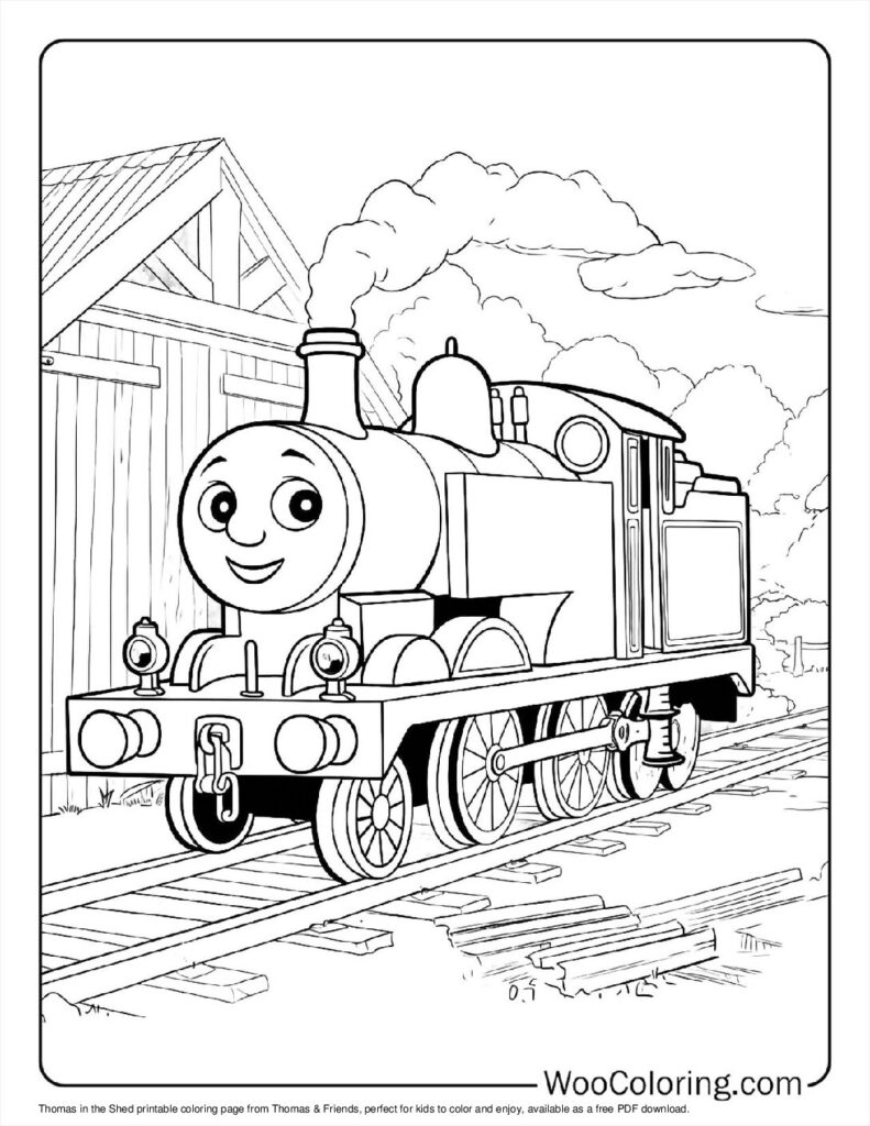 100  Thomas   Friends coloring pages  Free PDF To Print  - 24