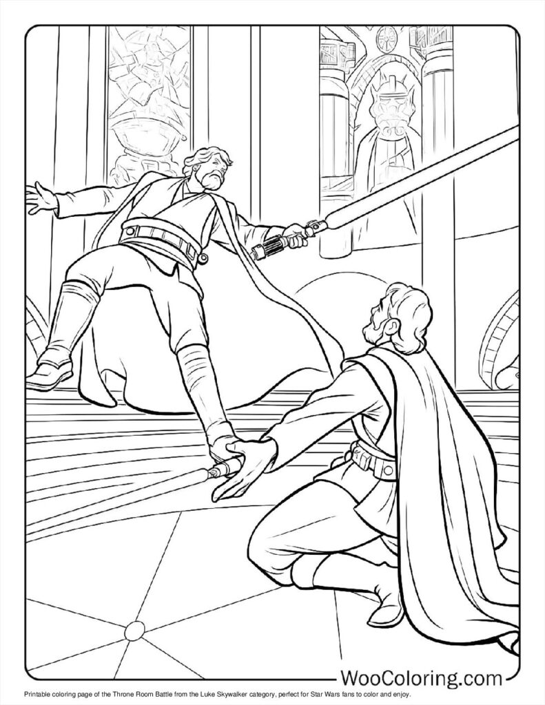 100  Luke Skywalker coloring pages  Free PDF To Print  - 75