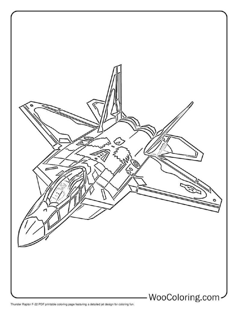 100  Jet coloring pages  Free PDF To Print  - 78