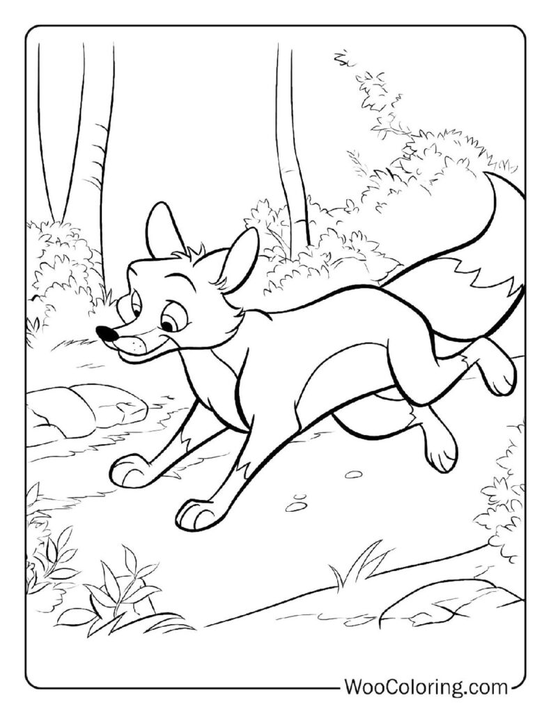 Tod Runs from Peril