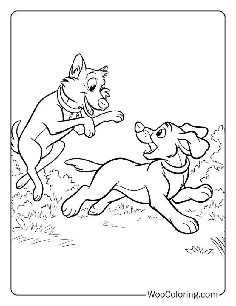 Tod and Copper Playtime Fun