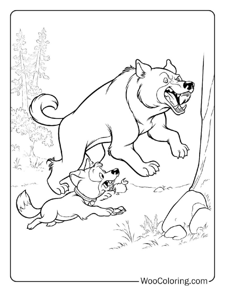 Tod and Copper Versus Bear