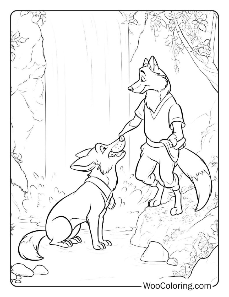 Tod and Copper's Daytime Peace
