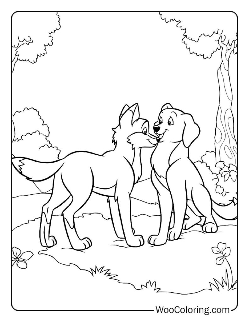 Tod and Copper's Friendship Start