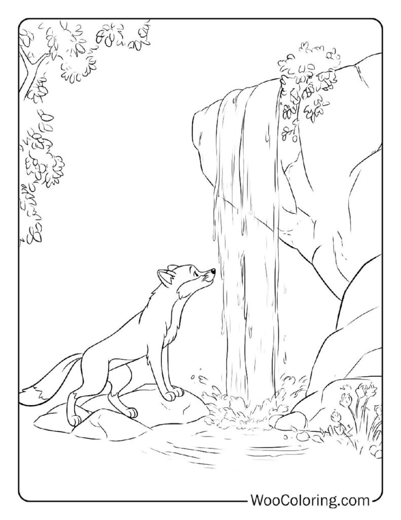 Tod and Copper's Waterfall Moment For Kids