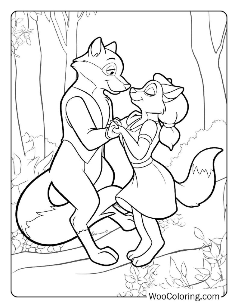 Tod and Vixey Together