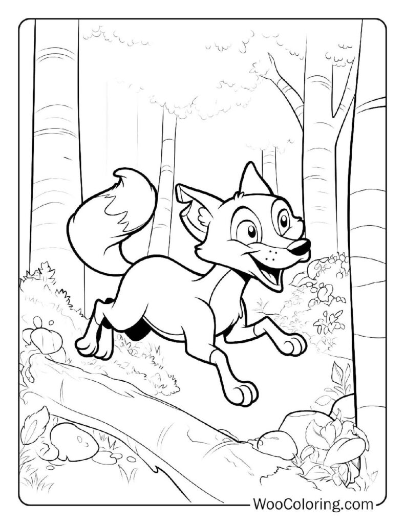 Tod's Daytime Forest Adventure