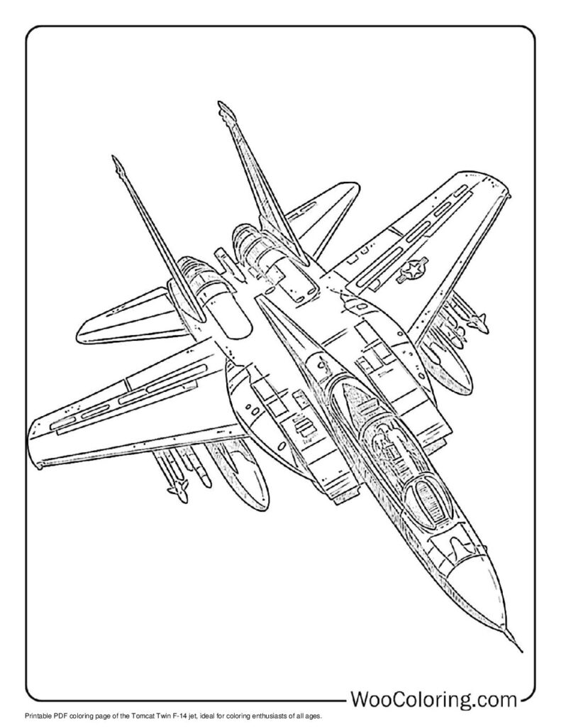 100  Jet coloring pages  Free PDF To Print  - 28