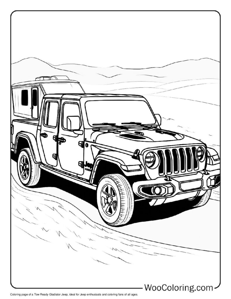 100  Jeep coloring pages  Free PDF To Print  - 76