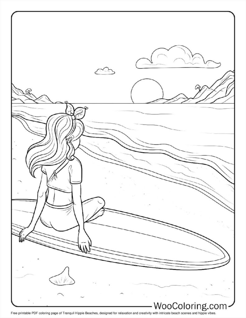 100  Hippie coloring pages  Free PDF To Print  - 53