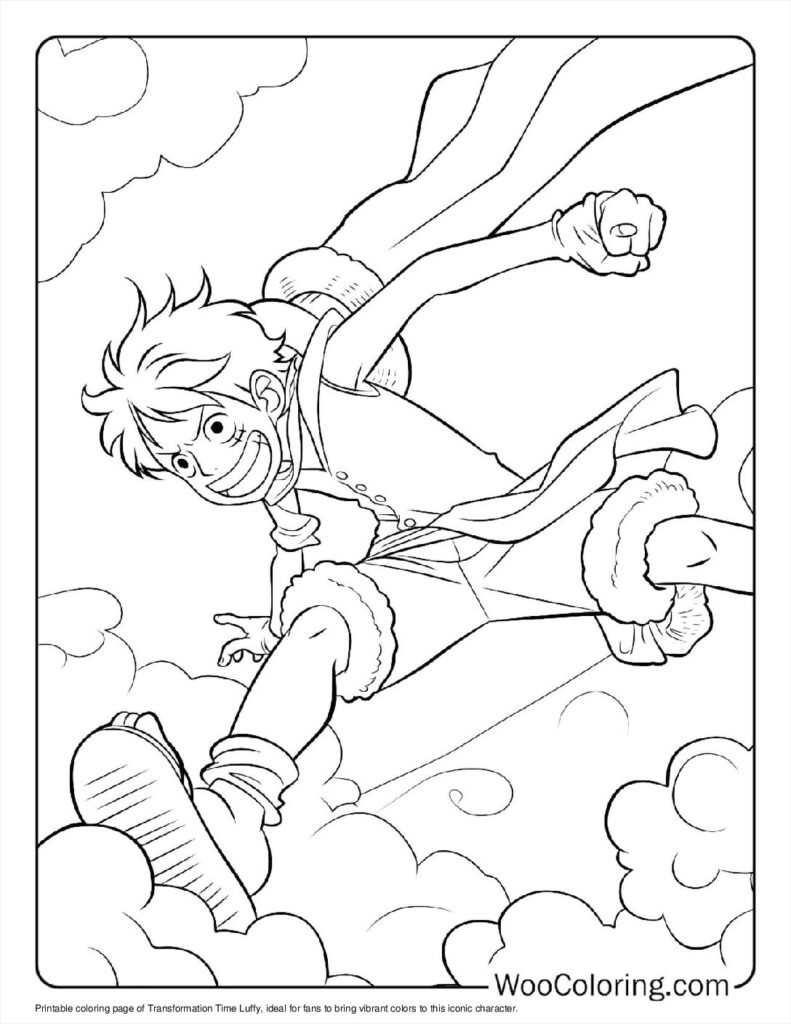100  Luffy coloring pages  Free PDF To Print  - 11