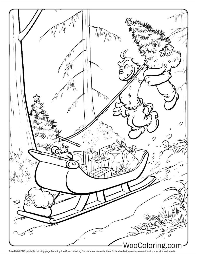 100  Grinch coloring pages  Free PDF To Print  - 56