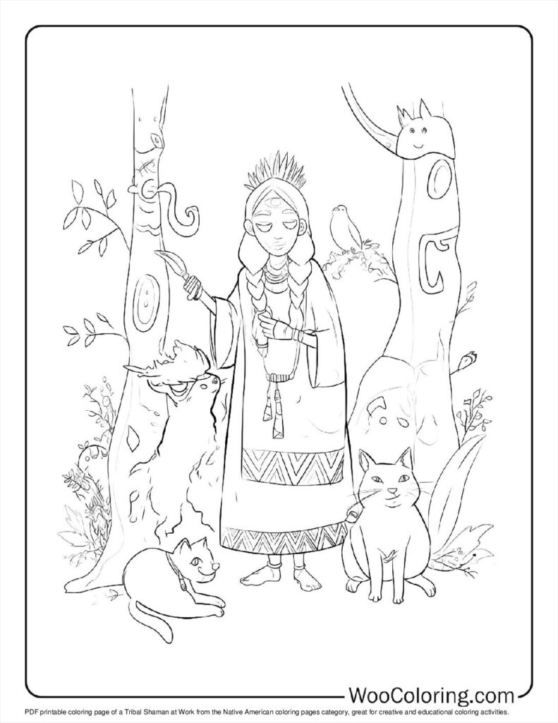 100  Native American coloring pages  Free PDF To Print  - 2