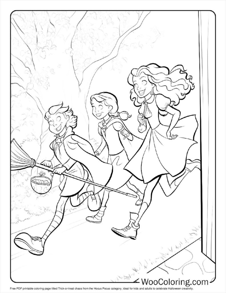 100  Hocus Pocus coloring pages  Free PDF To Print  - 82