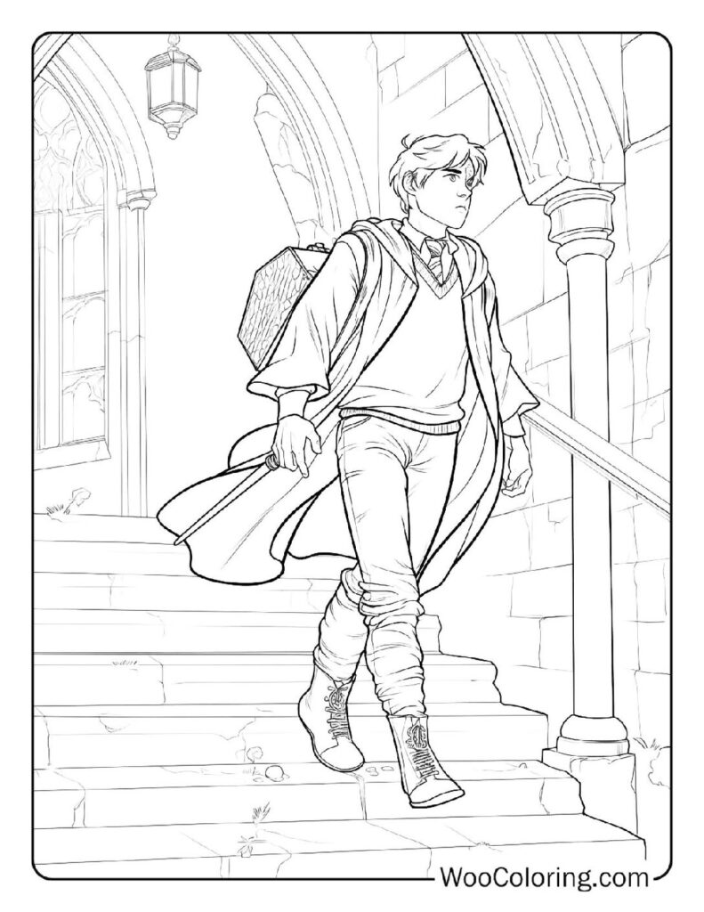 100  Harry Potter coloring pages  Free PDF To Print  - 44