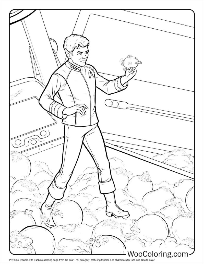 100  Star Trek coloring pages  Free PDF To Print  - 73