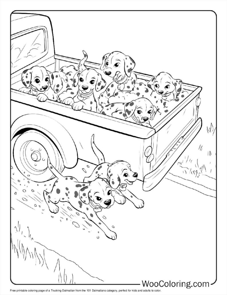 Trucking Dalmatians