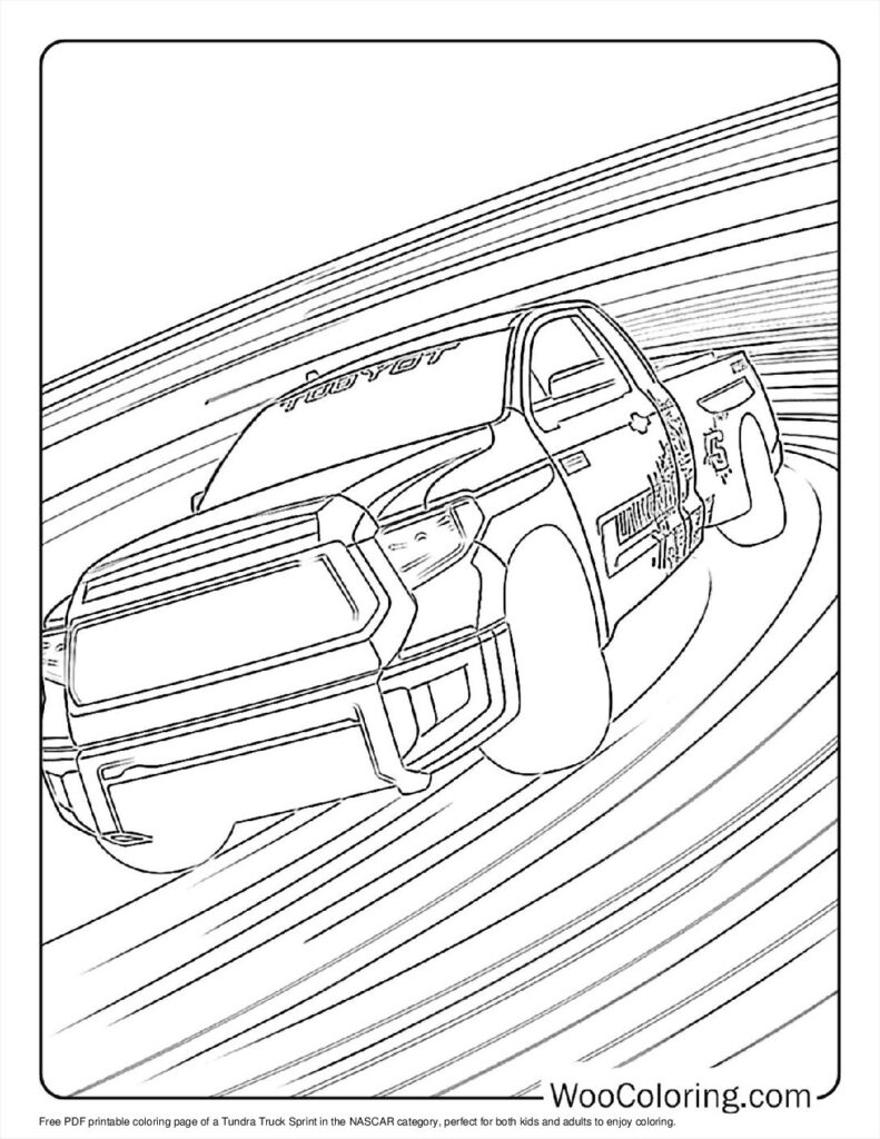 100  NASCAR coloring pages  Free PDF To Print  - 52