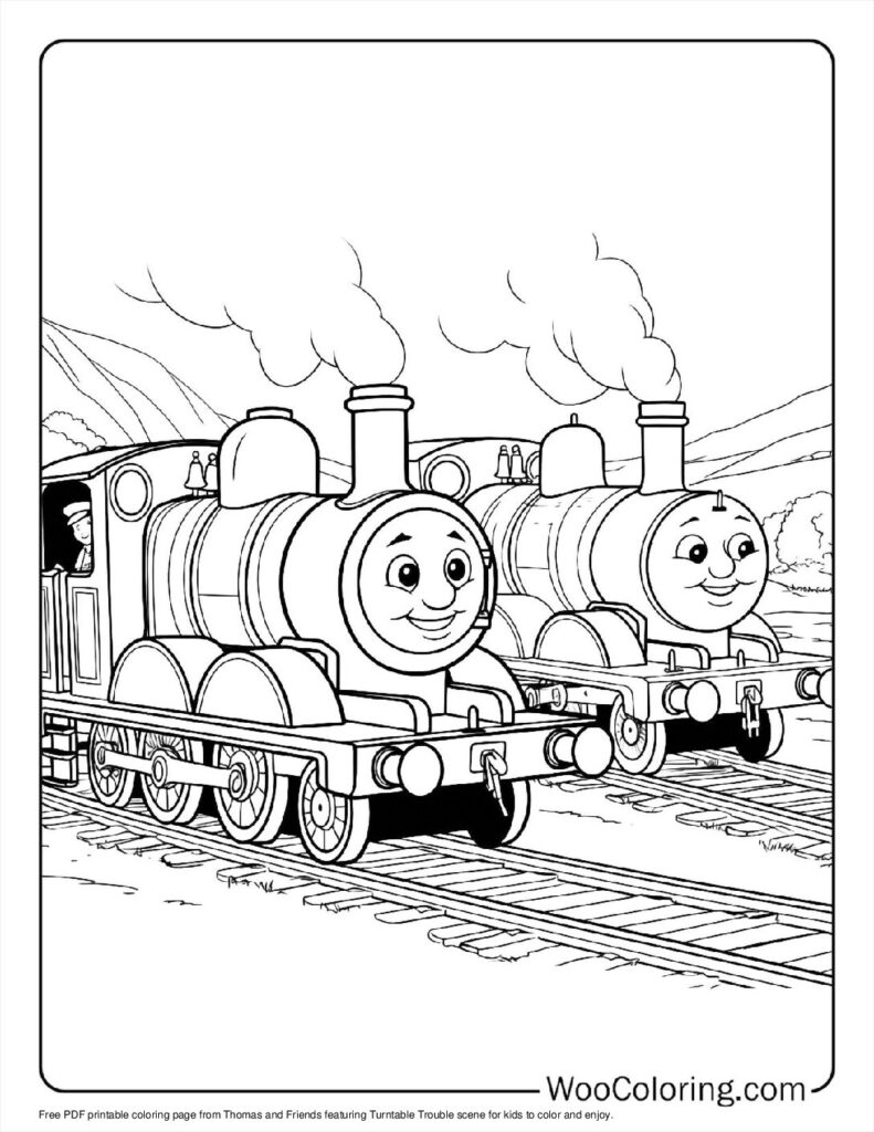 100  Thomas   Friends coloring pages  Free PDF To Print  - 35