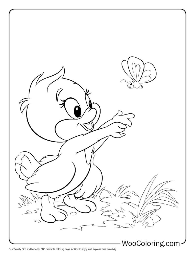100  Tweety Bird coloring pages  Free PDF To Print  - 72
