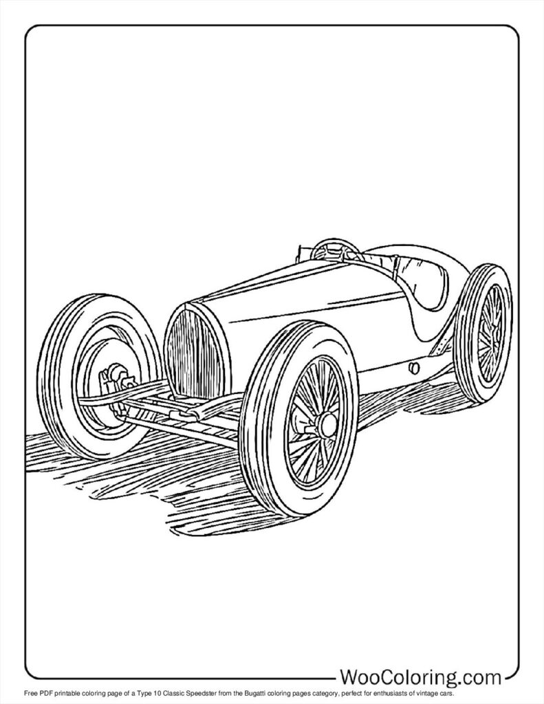 100  Bugatti coloring pages  Free PDF To Print  - 81