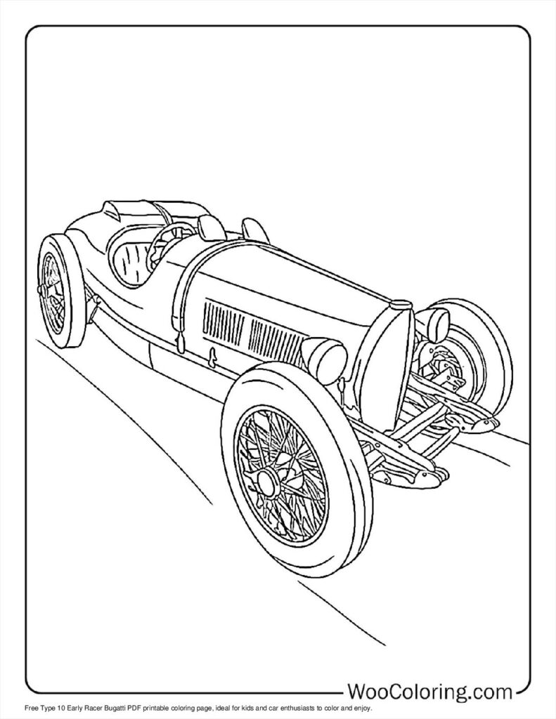 100  Bugatti coloring pages  Free PDF To Print  - 85