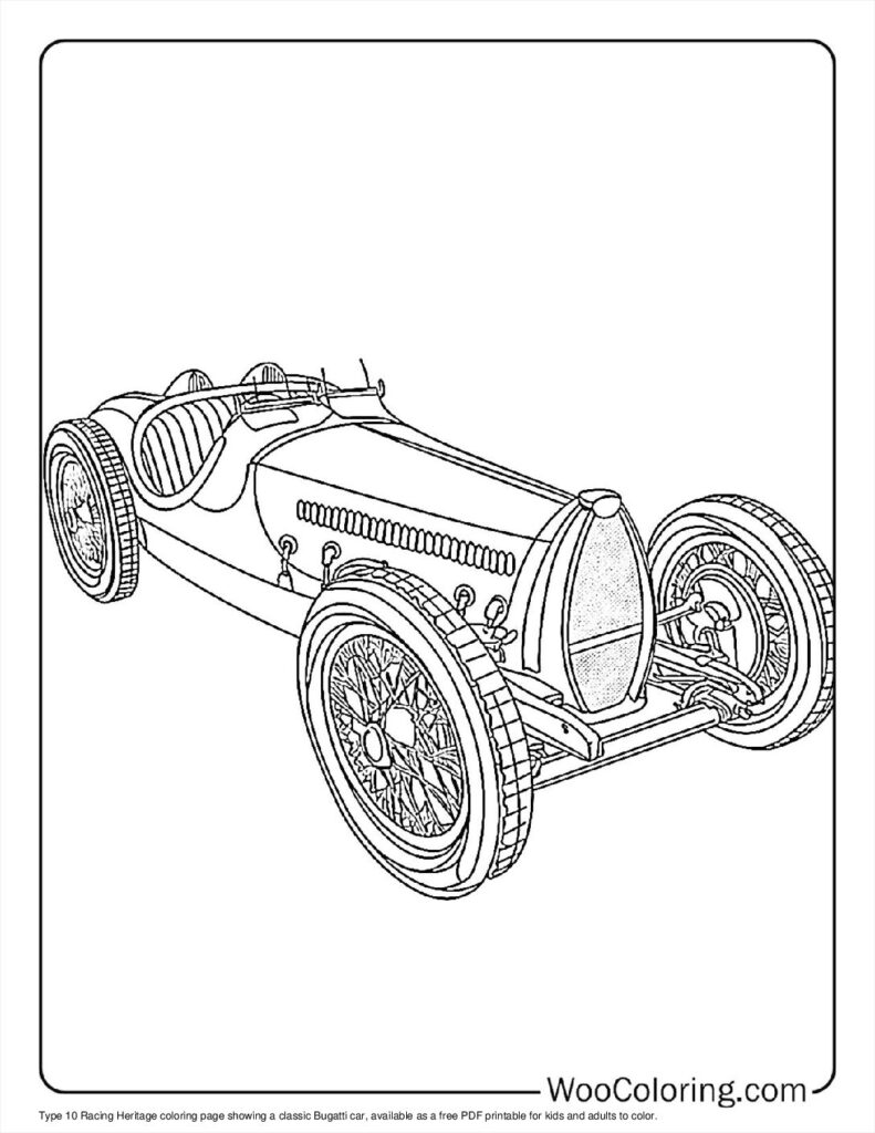 100  Bugatti coloring pages  Free PDF To Print  - 41