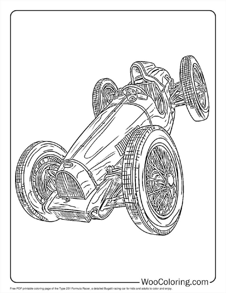 100  Bugatti coloring pages  Free PDF To Print  - 56
