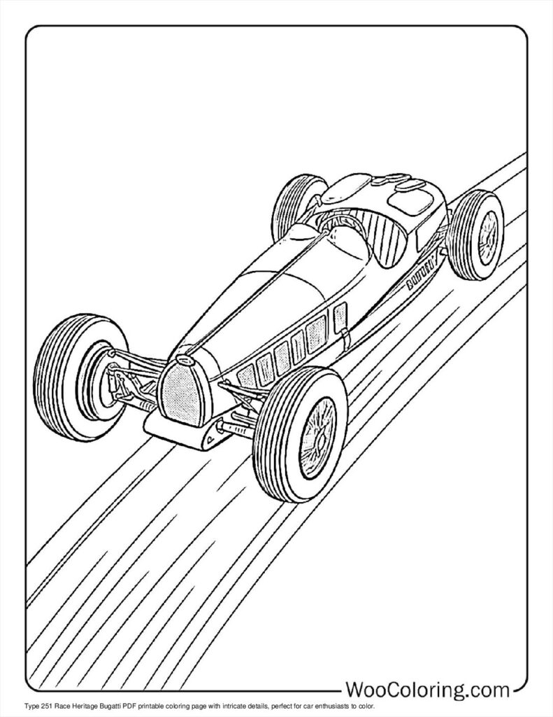 100  Bugatti coloring pages  Free PDF To Print  - 40