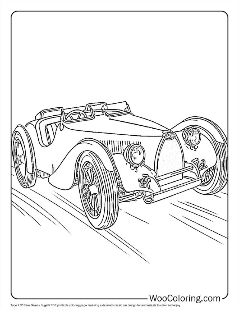 100  Bugatti coloring pages  Free PDF To Print  - 2