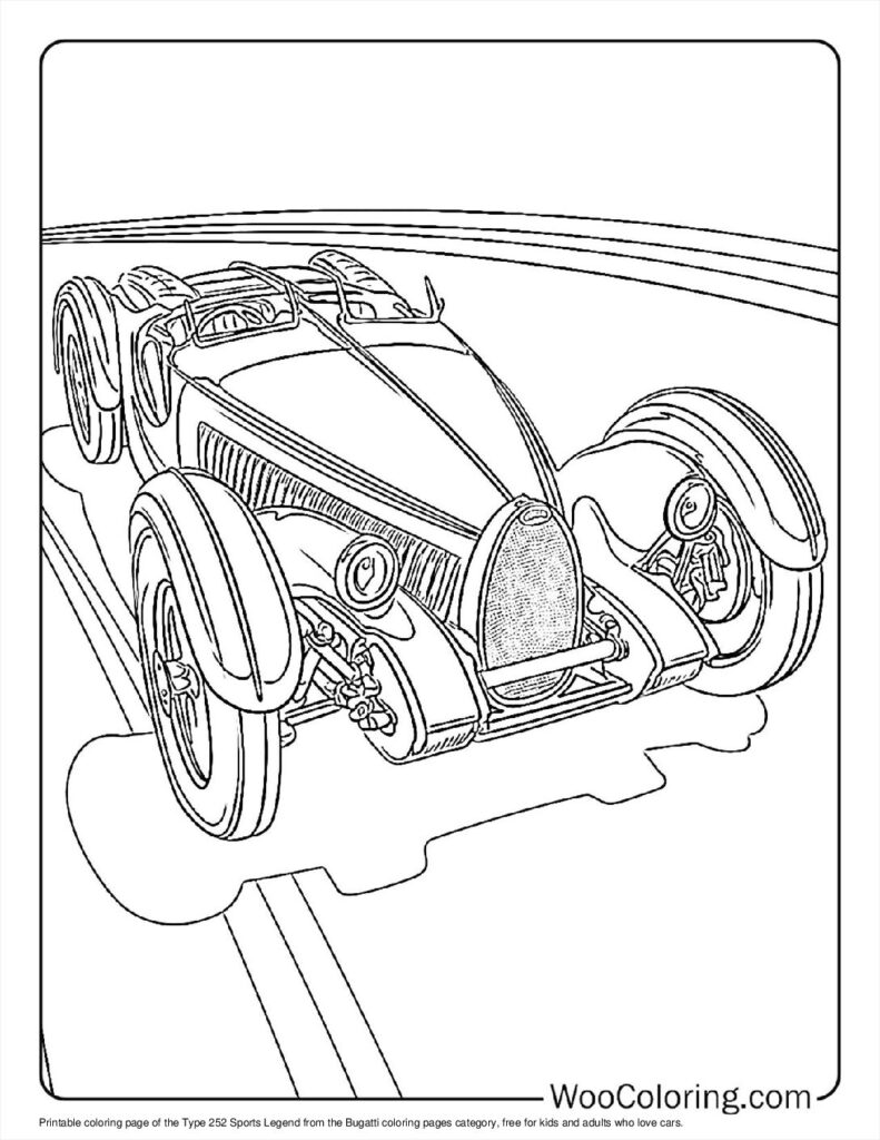 100  Bugatti coloring pages  Free PDF To Print  - 38