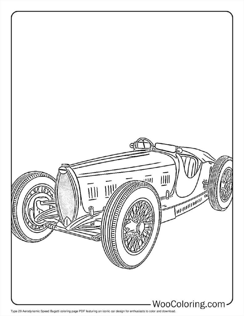 100  Bugatti coloring pages  Free PDF To Print  - 82