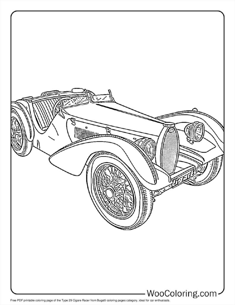 100  Bugatti coloring pages  Free PDF To Print  - 67