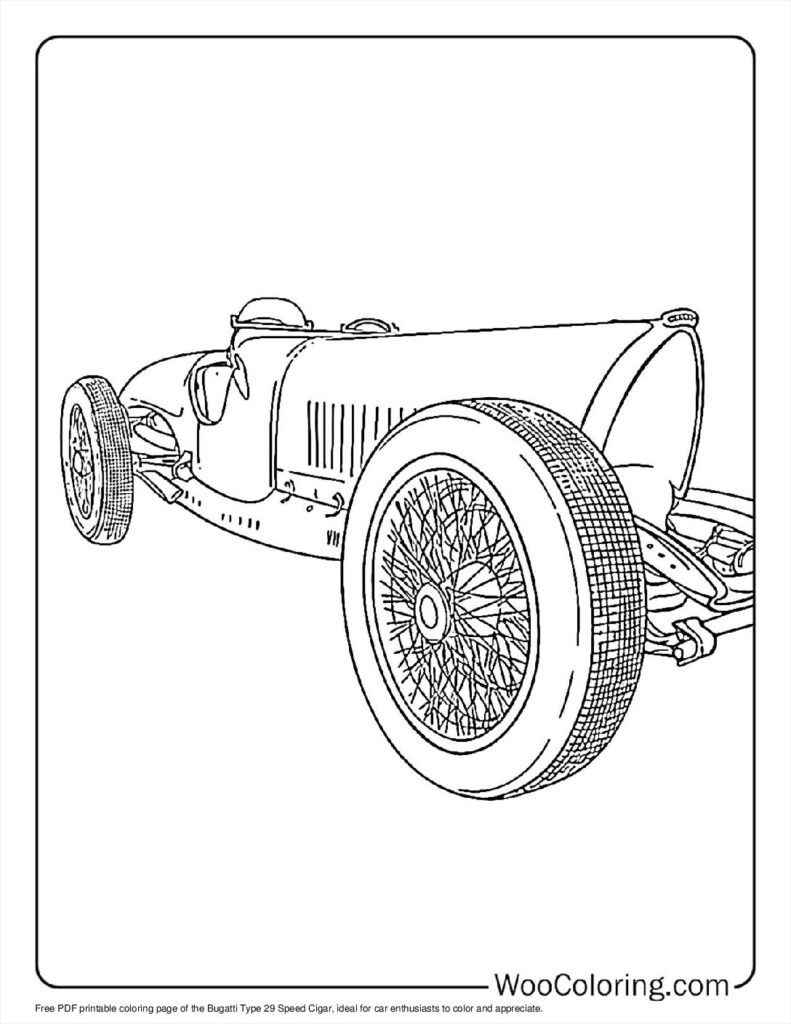 100  Bugatti coloring pages  Free PDF To Print  - 91