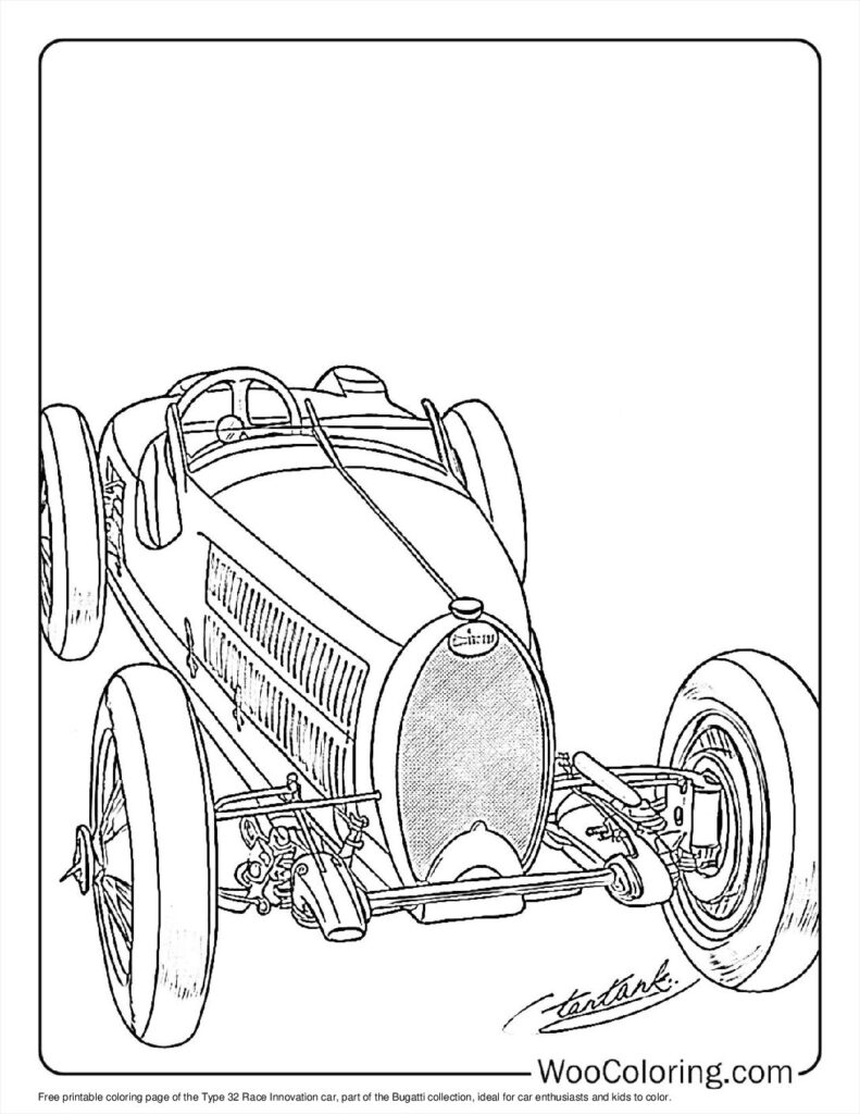 100  Bugatti coloring pages  Free PDF To Print  - 55