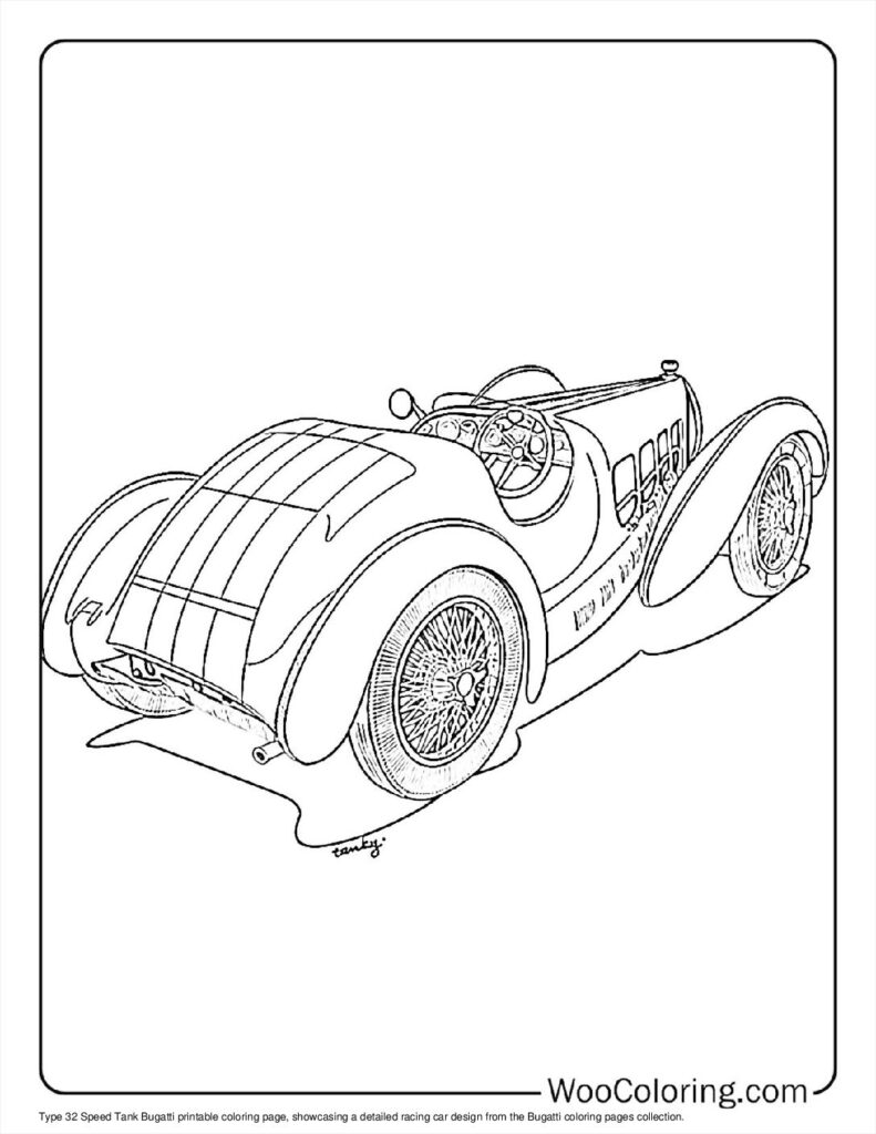 100  Bugatti coloring pages  Free PDF To Print  - 78