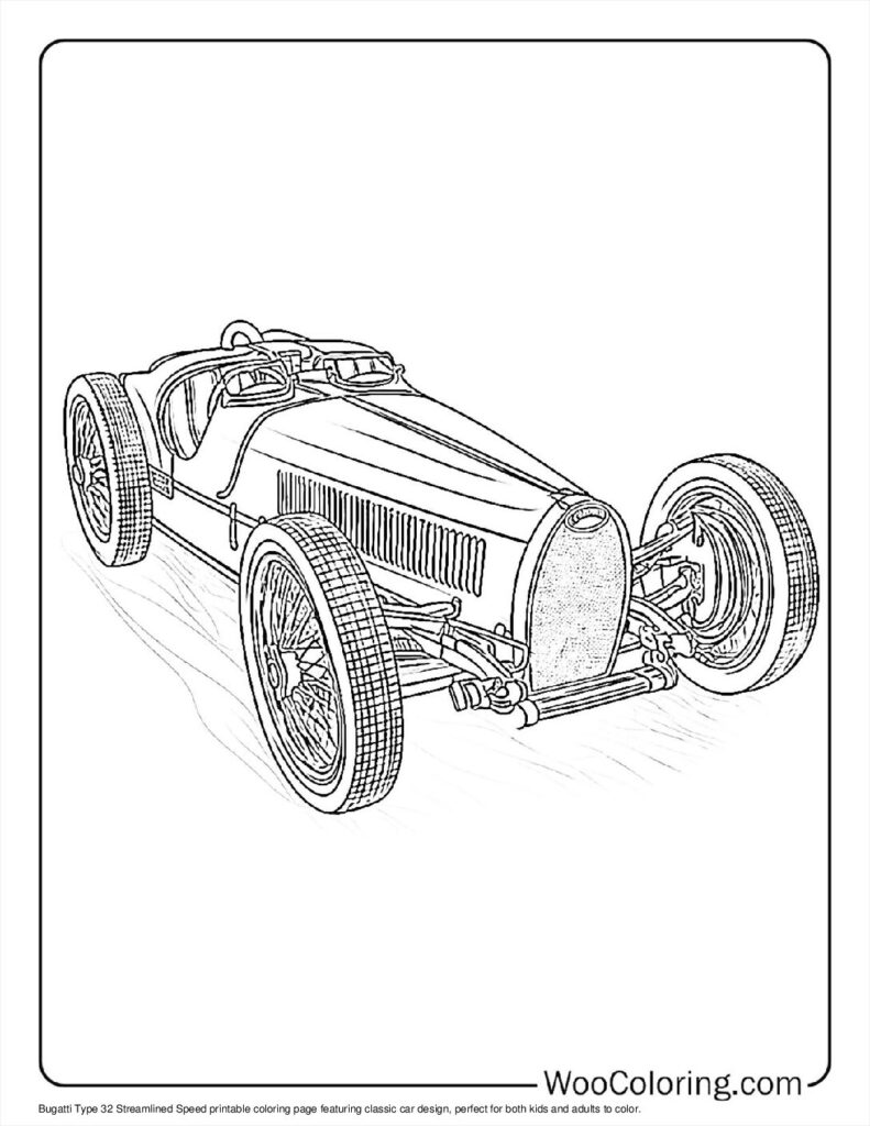 100  Bugatti coloring pages  Free PDF To Print  - 19