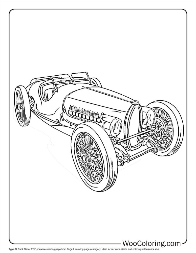 100  Bugatti coloring pages  Free PDF To Print  - 91