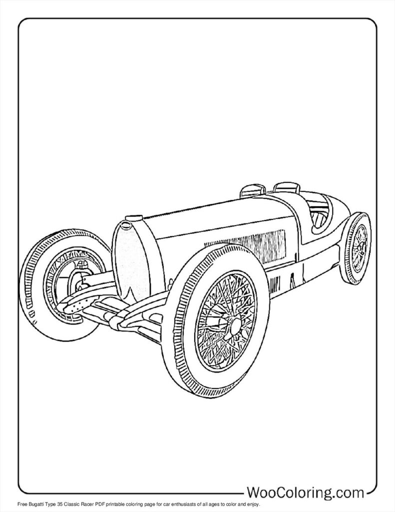100  Bugatti coloring pages  Free PDF To Print  - 14