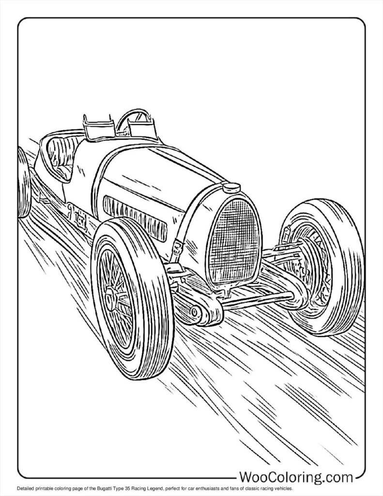 100  Bugatti coloring pages  Free PDF To Print  - 71