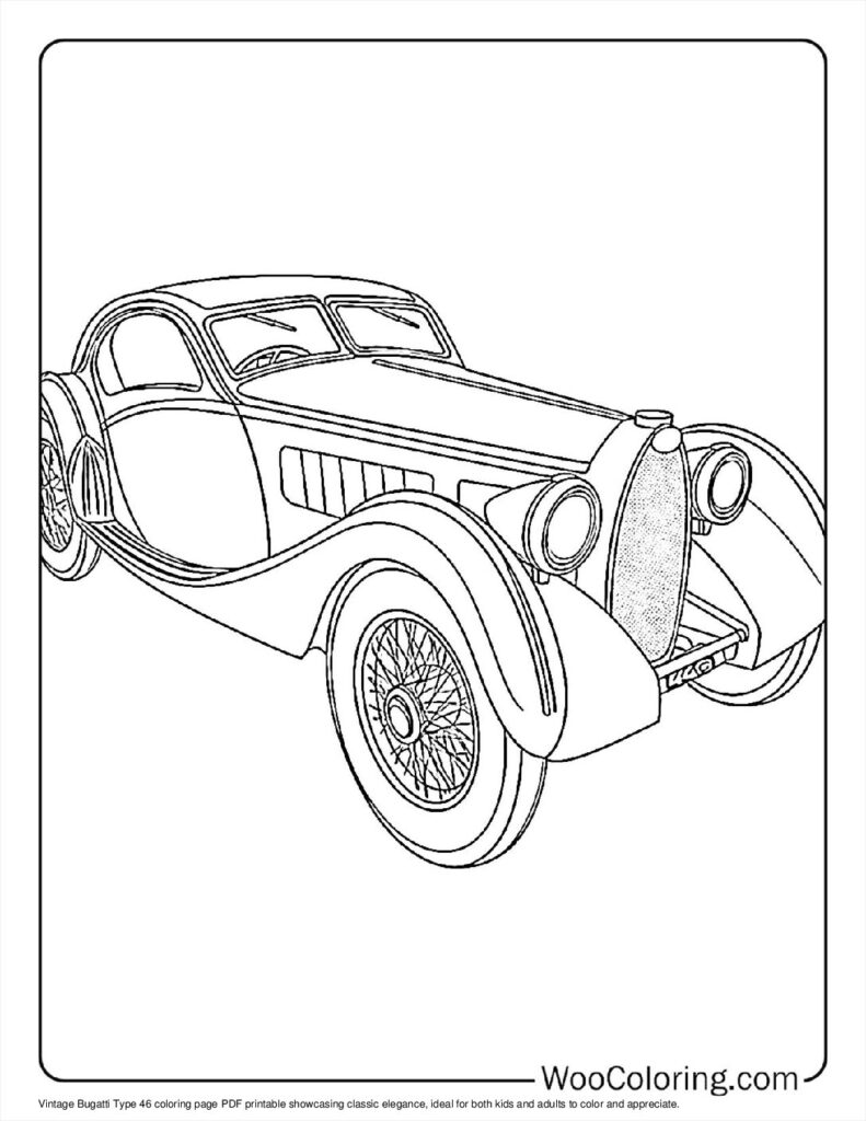 100  Bugatti coloring pages  Free PDF To Print  - 27