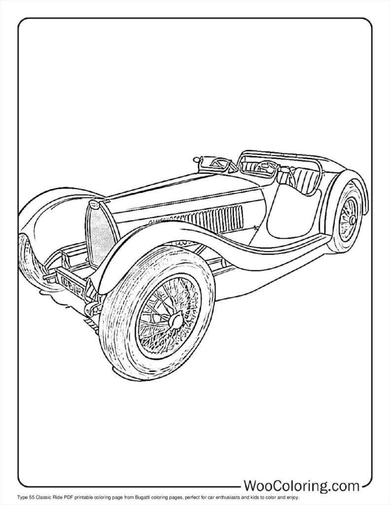 100  Bugatti coloring pages  Free PDF To Print  - 58