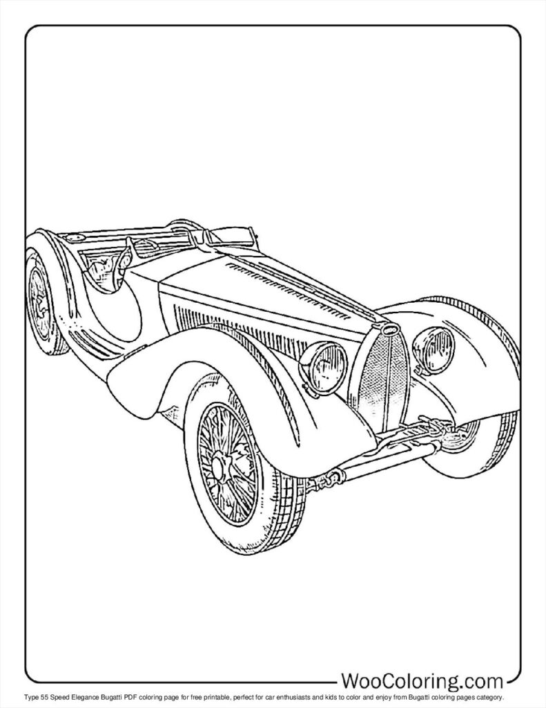 100  Bugatti coloring pages  Free PDF To Print  - 76