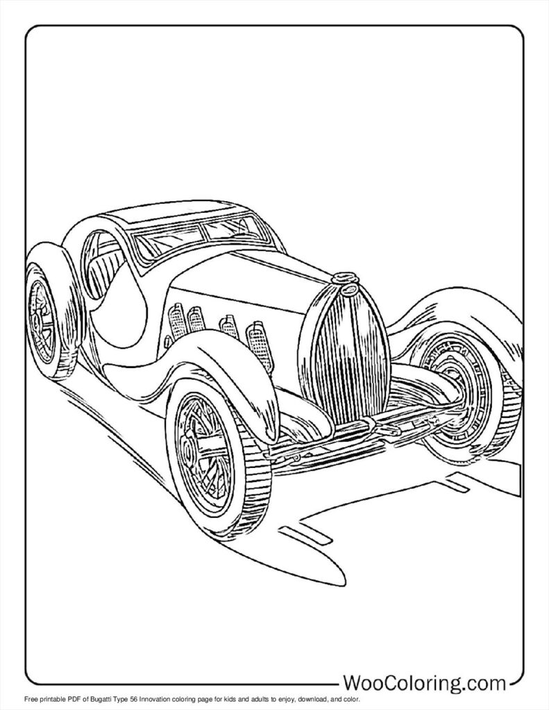 100  Bugatti coloring pages  Free PDF To Print  - 78